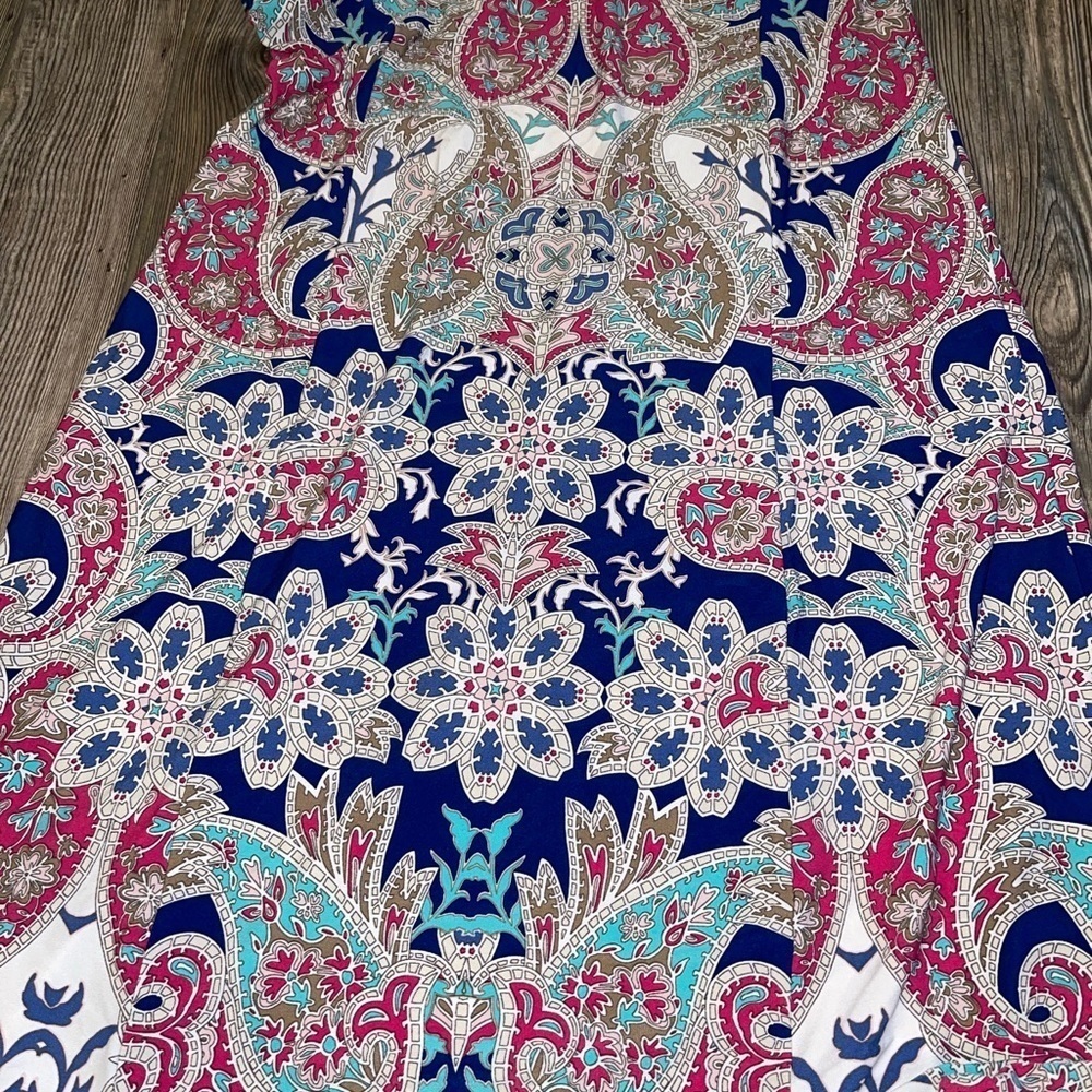 Chico’s Crown Paisley Maxi Dress - Picture 9 of 12